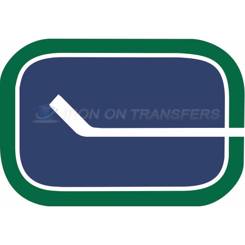 Vancouver Canucks Iron-on Stickers (Heat Transfers)NO.358
